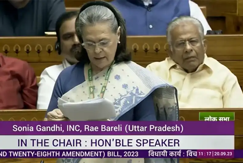 Women’s Bill clears LS with 454 votes in favour, 02 against
