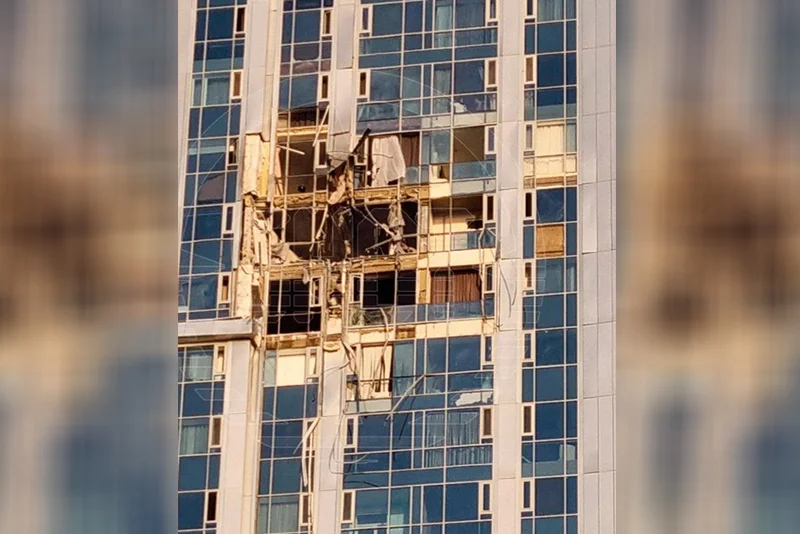 Ukrainian drone crashes into tallest building in Saratov, Russia