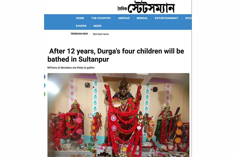 Fake News: Muslims vandalise Goddess Kali’s idol in Bangladesh