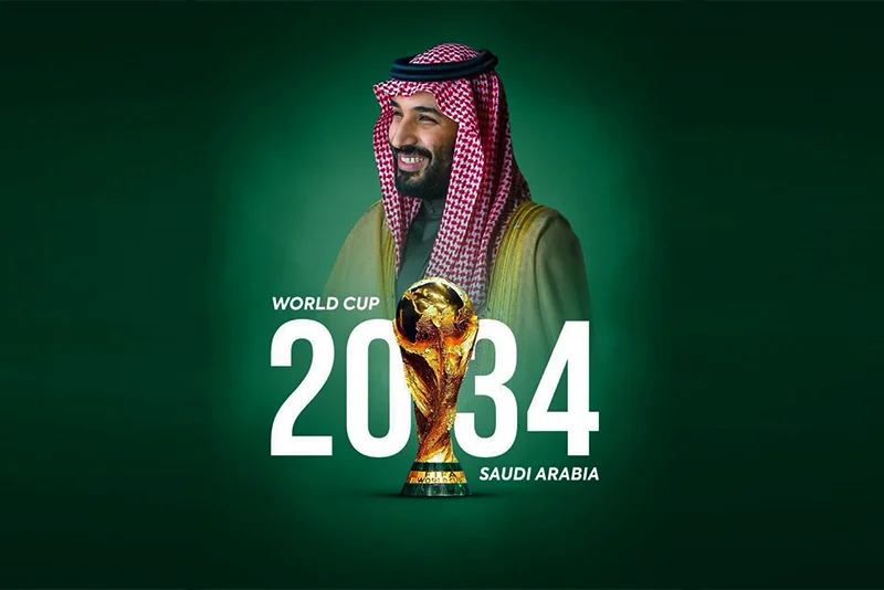 Officially confirmed, Saudi Arabia is 2034 FIFA World Cup host