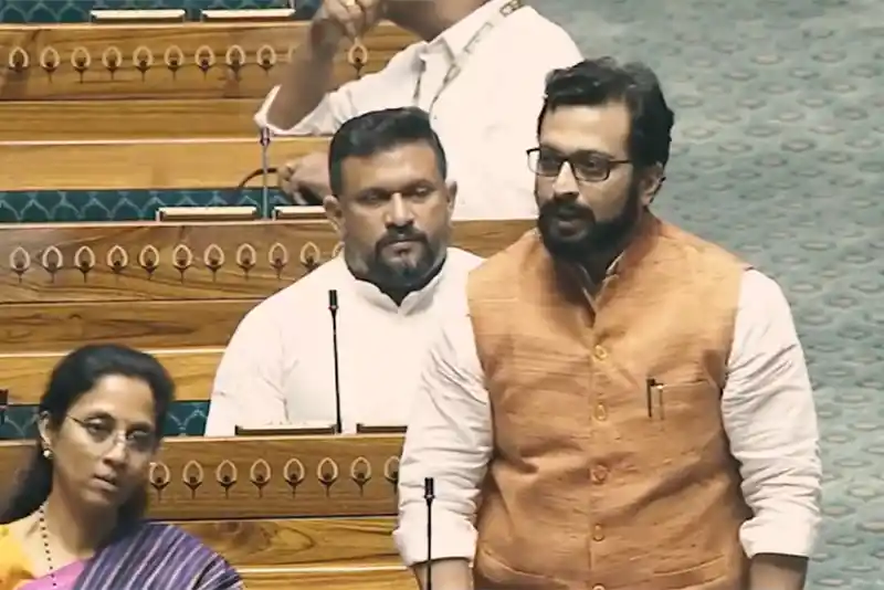 Watch: NCP MP’s ‘Yeh Desh, Desh Rehna Chahiye’ Poem in Lok Sabha Goes Viral