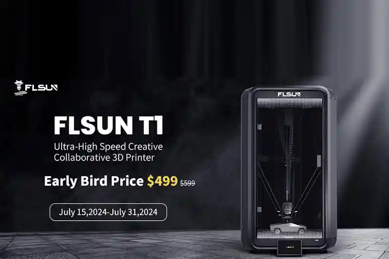 Launched: FLSUN T1 - 3D printer having lightning-fast speed
