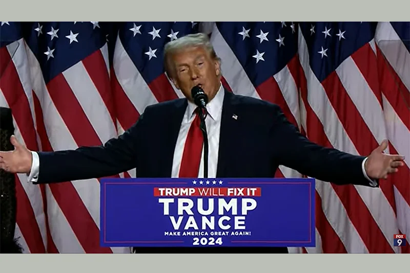 'Arab Americans, Muslim Americans': Trump Praises Supporters in Victory Speech
