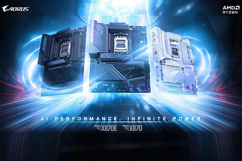 GIGABYTE Unpacks Motherboards for AMD Ryzen 9000 Processors