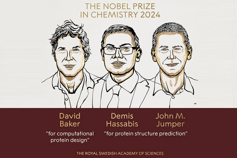 Protein research wins 2024 Chemistry Nobel for US, UK scientists