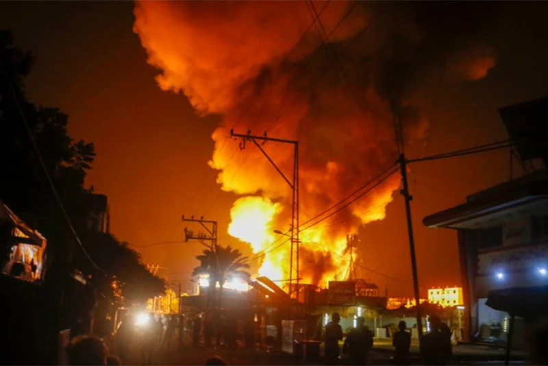 'Another night of horror': UNRWA on Israeli bombing of tents, school in Gaza
