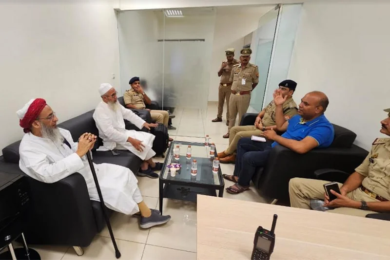 Jamiat delegation on way to assist Bahraich riot hit areas detained