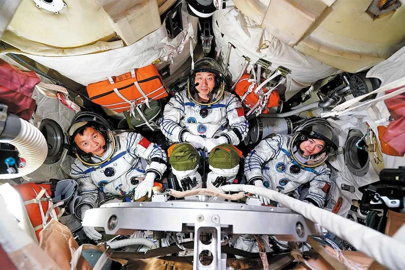 China Space Station welcomes youngest ever crew