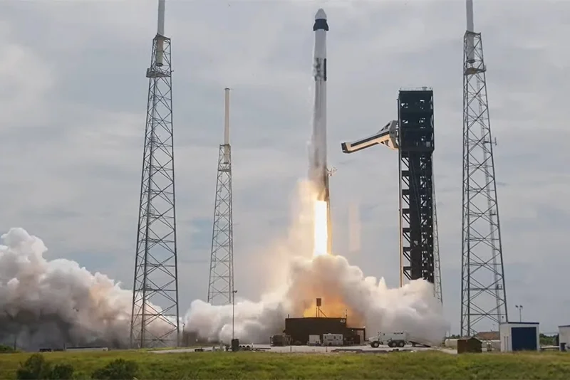 NASA's SpaceX Crew-9 on Way to International Space Station