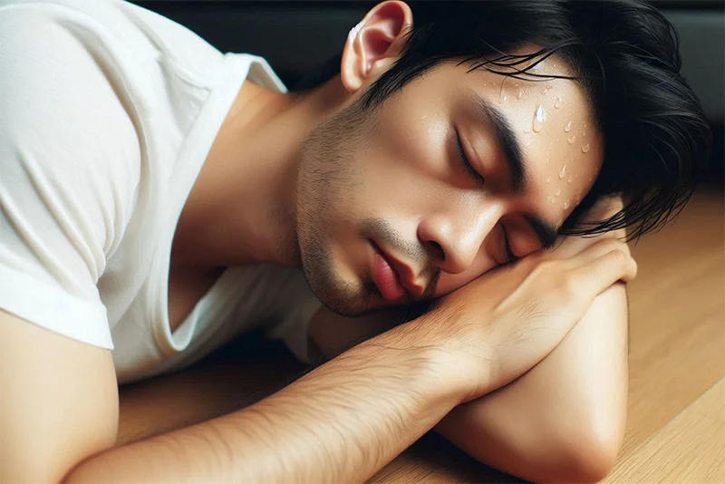 Night sweats might be sign of Lymphoma