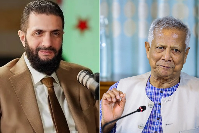 Syria’s Ahmed al-Sharaa, Bangladesh’s Muhammed Yunus in Time 100 List 2025