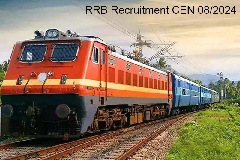 Last Date for RRB Recruitment CEN 08/2024 Extended till March 01