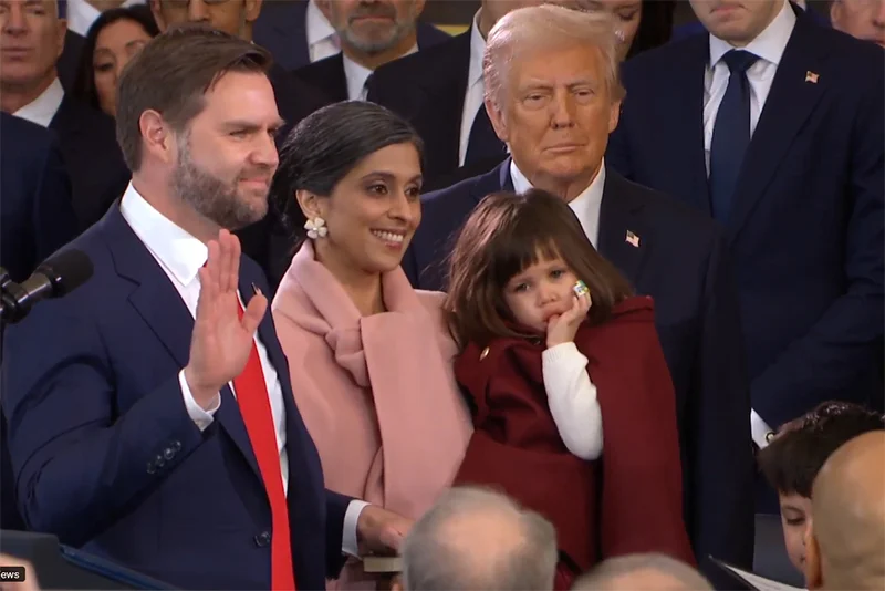 In Pictures: Donald Trump Takes Oath as 47th U.S. President