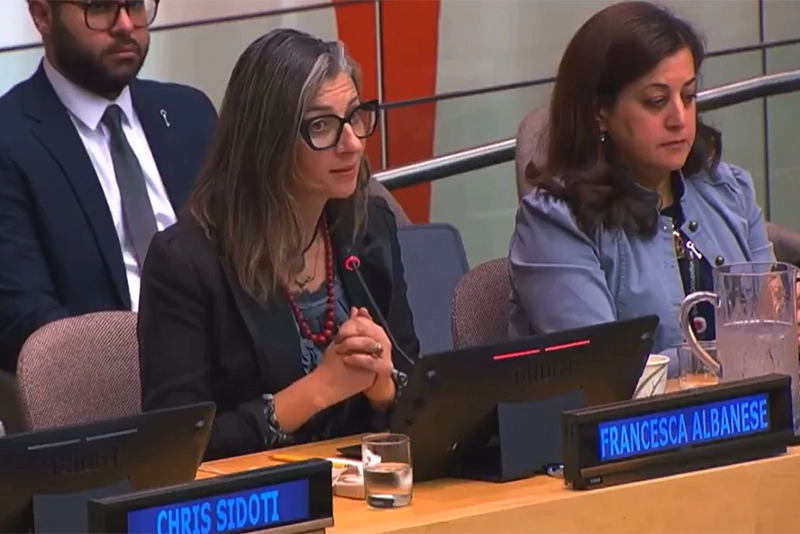 Mafia style intimidation: Francesca Albanese after US sanctions over Israel