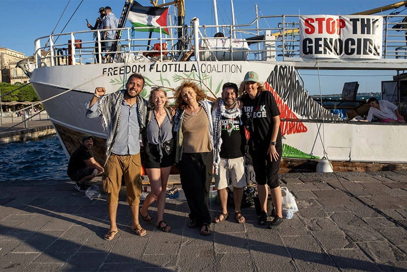Handala begins final leg of its journey to Gaza