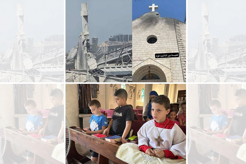 Israeli Airstrike on Catholic Church in Gaza and Muslim Leadership