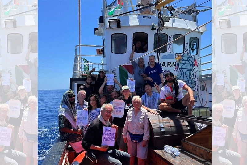 Aid ship Handala approaches Gaza