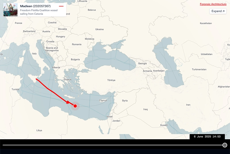 Repressive regime scared, we aren’t: Activist aboard Gaza flotilla