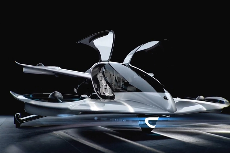 Watch: This sleek flying car will soon be made in Saudi Arabia