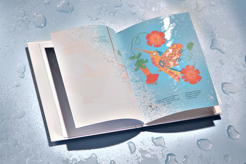 Launched: Dehydrating Book You Read Only When Watered