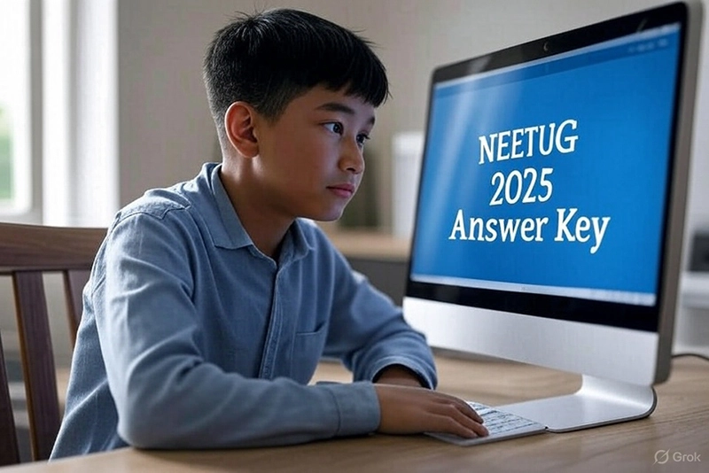NEET UG 2025 Answer Key: Steps, Link to Check