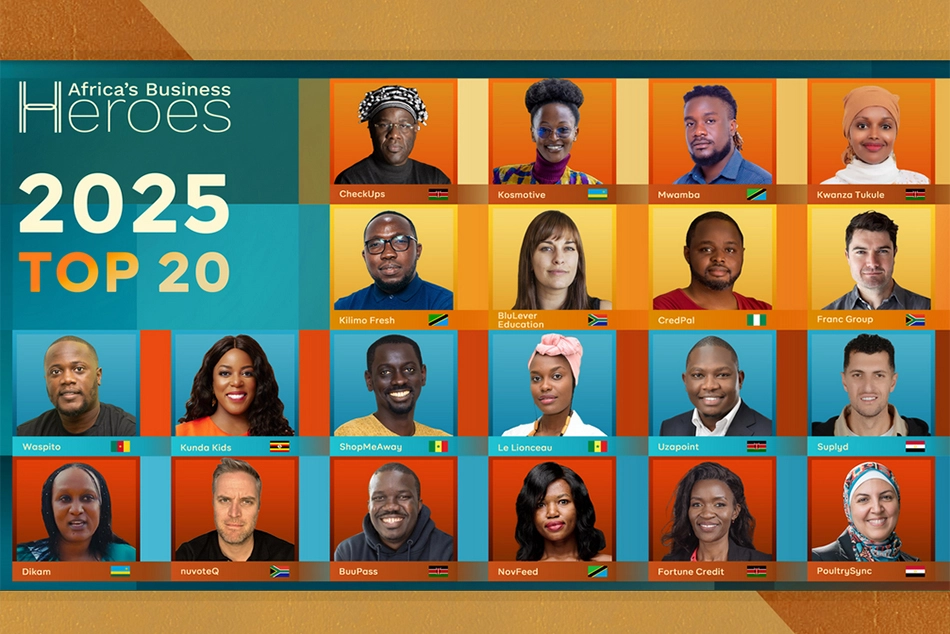 Meet 20 entrepreneurs in Africa Business Heroes 2025 race
