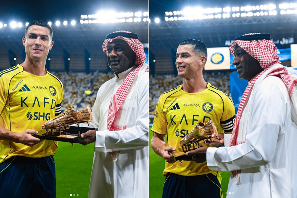 Cristiano Ronaldo conferred 2024-25 Golden Boot