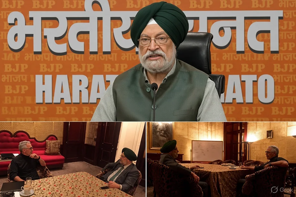 Hardeep Puri-Jeffrey Epstein ‘connections’ haunt Modi govt again