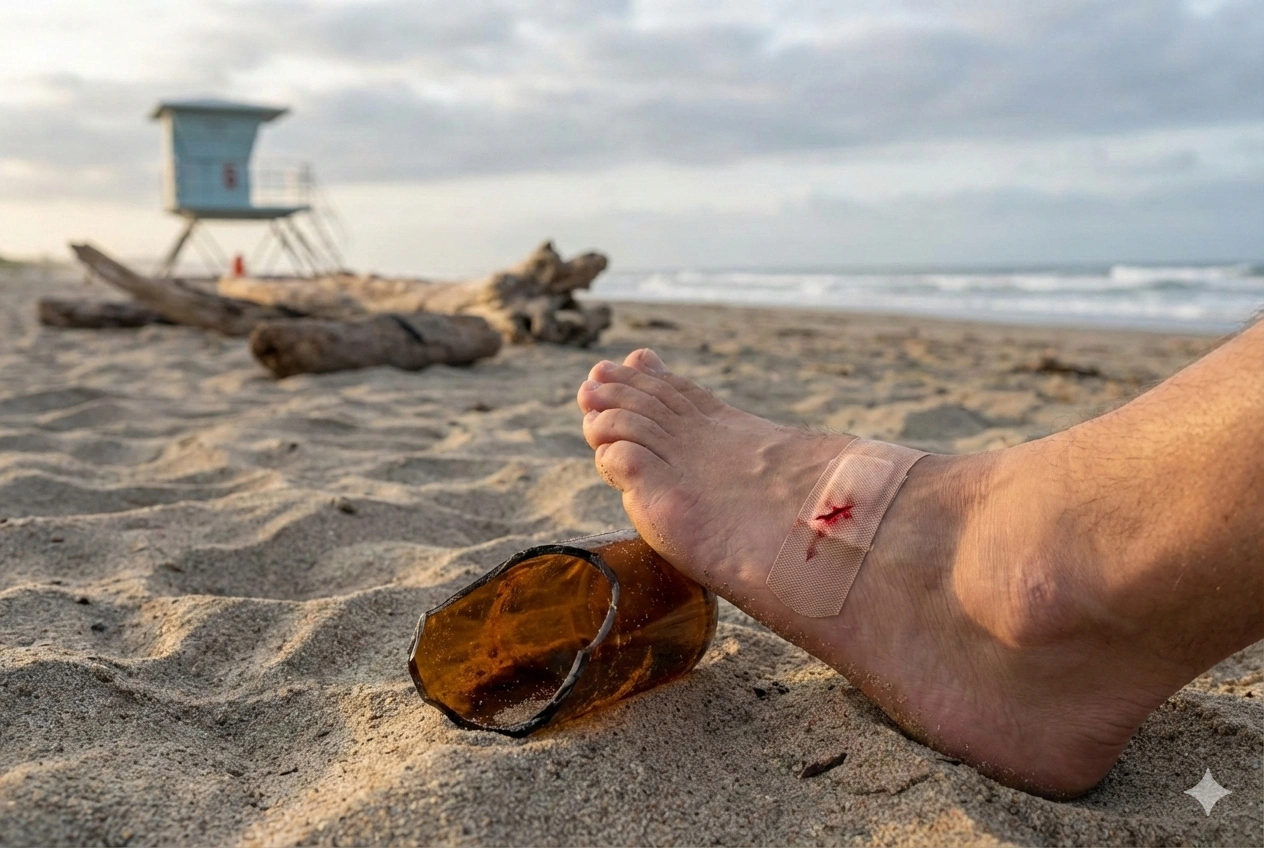 Glass injuries on Goa beaches demand practical, incentivised remedy: DRS