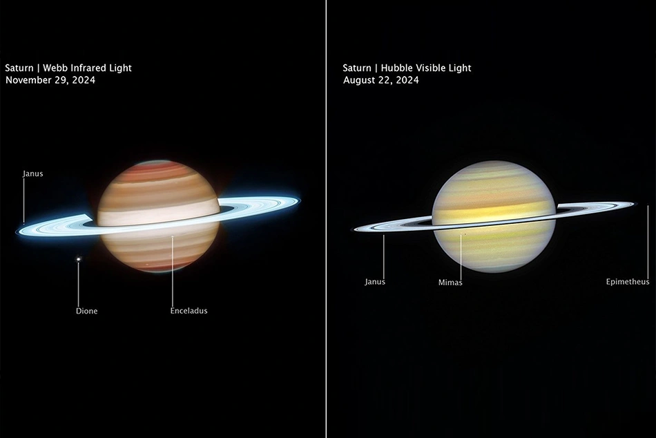 Explore: Most comprehensive images of Saturn to date 