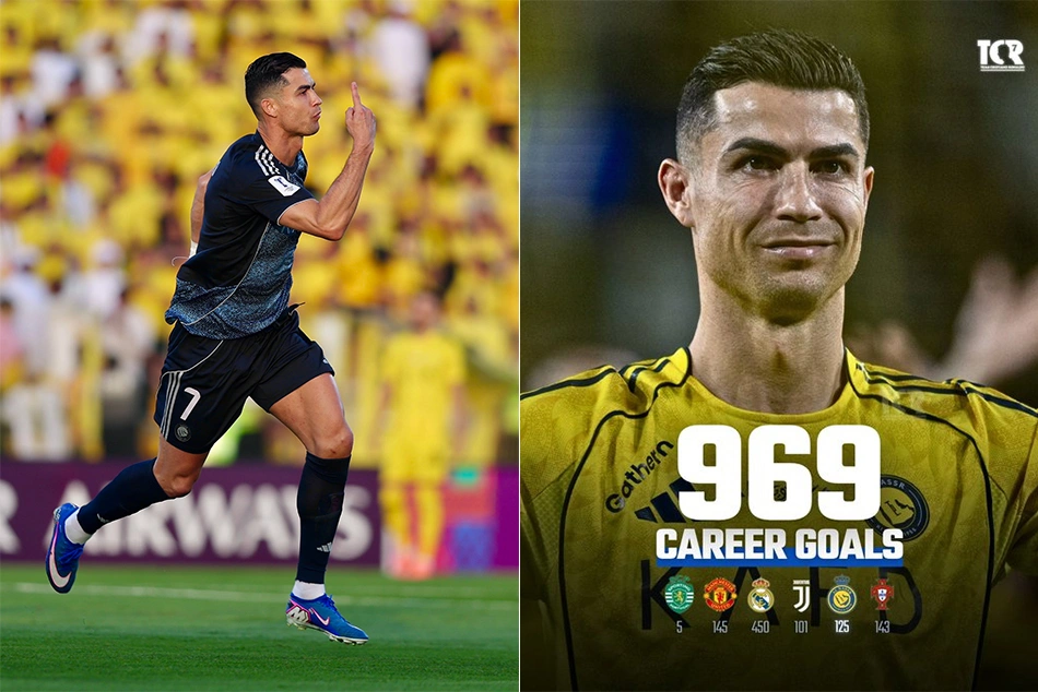 Ronaldo’s 969th career goal sets course for Al-Nassr’s win over Al-Wasl