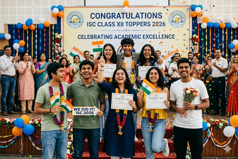 ISC 12th Result 2026 Out; Check Toppers List