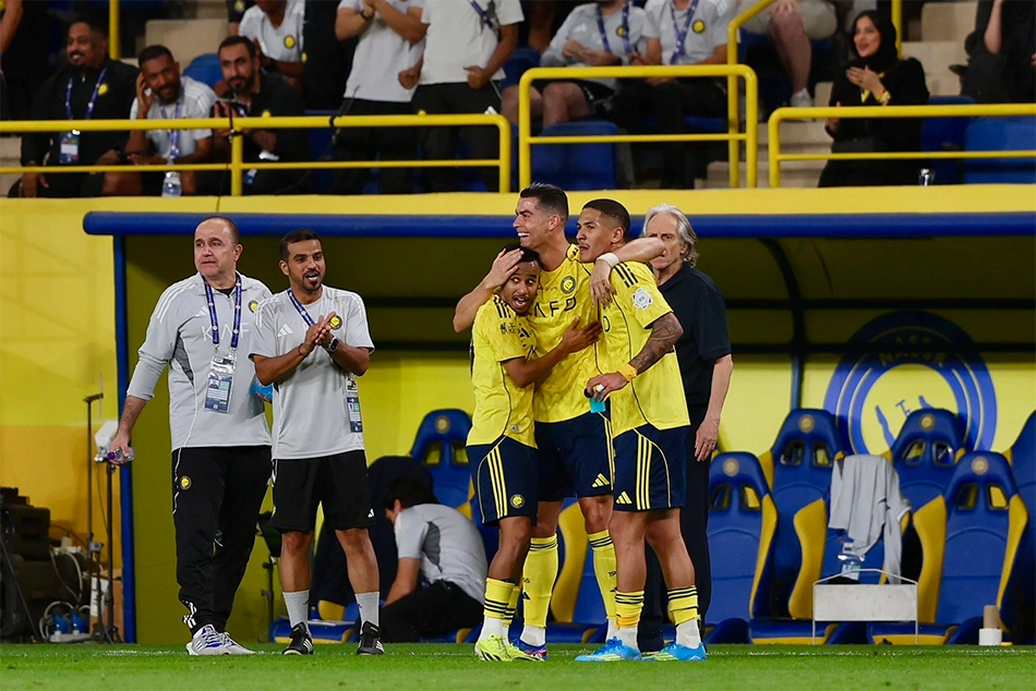 Ronaldo, Sadio Mane score brace as Al-Nassr defeats Al-Najma 5-2