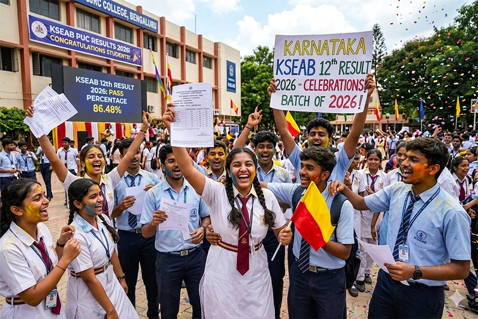 86.48% Pass Karnataka 12th Exam 2026 - Full List of Toppers