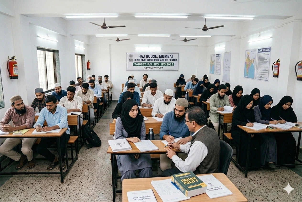 UPSC Coaching: Haj Committee Invites Application for 2026-27 Batch