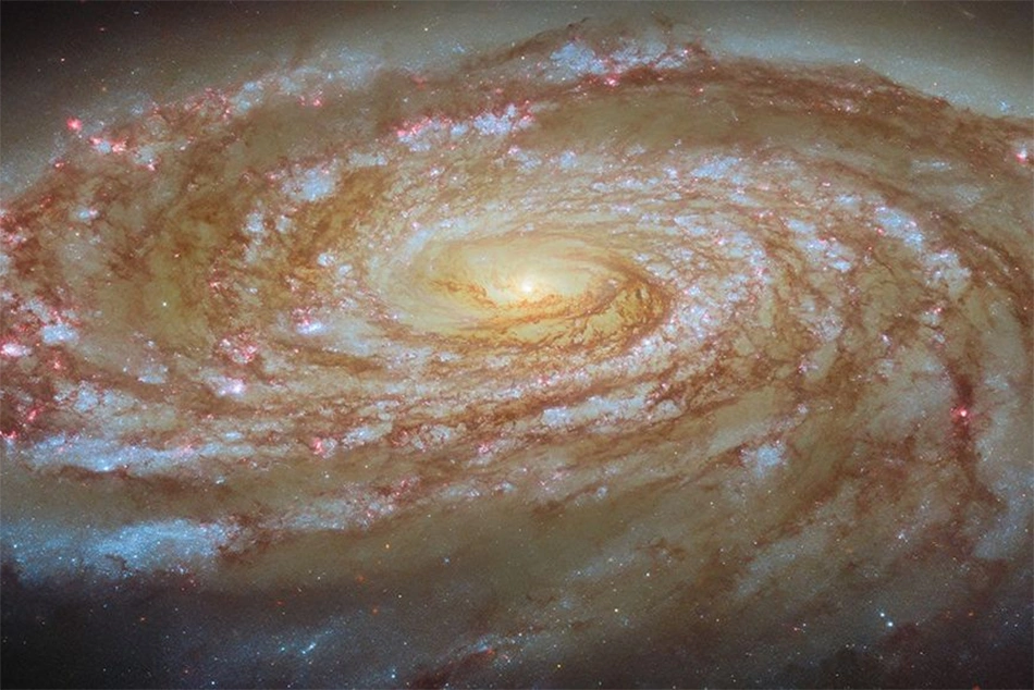 Hubble latest image shows active galaxy M88