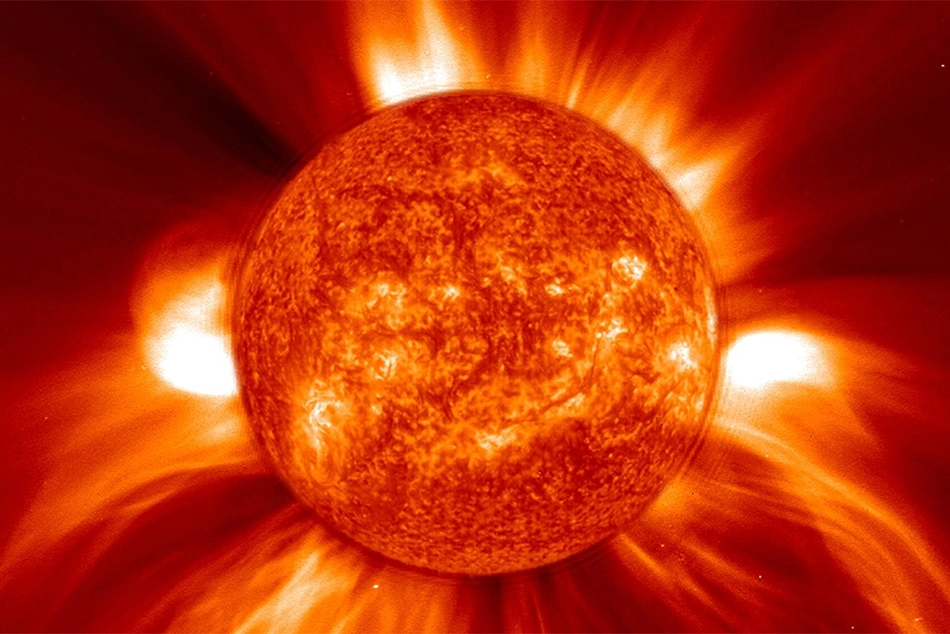 How Large Solar Eruptions Evolve Thermally