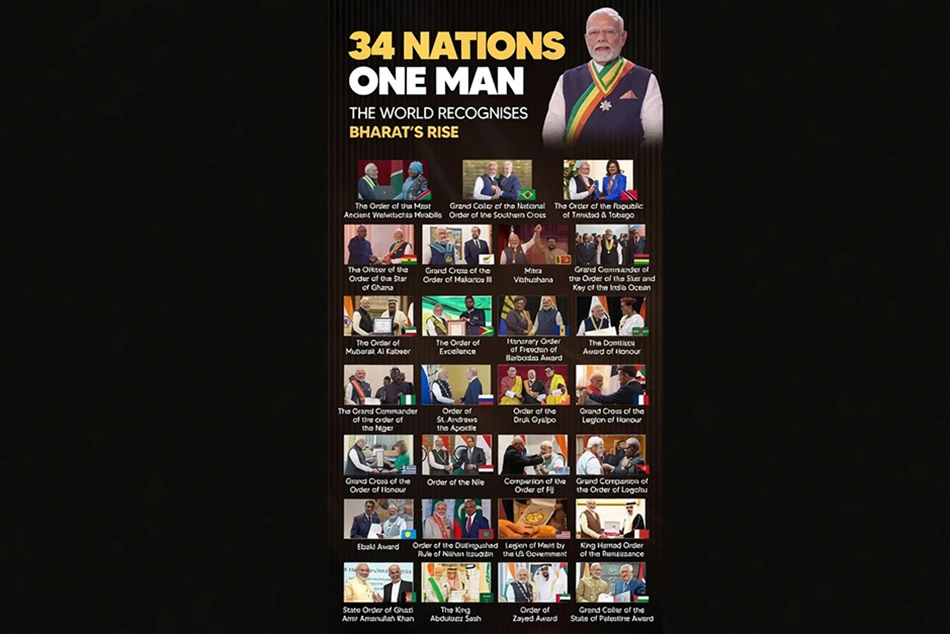 What exactly are Narendra Modi's Global Awards rewarding?