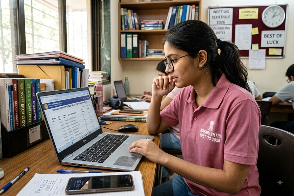 Maharashtra NEET UG 2026 Merit List Today - Time, Link to Check