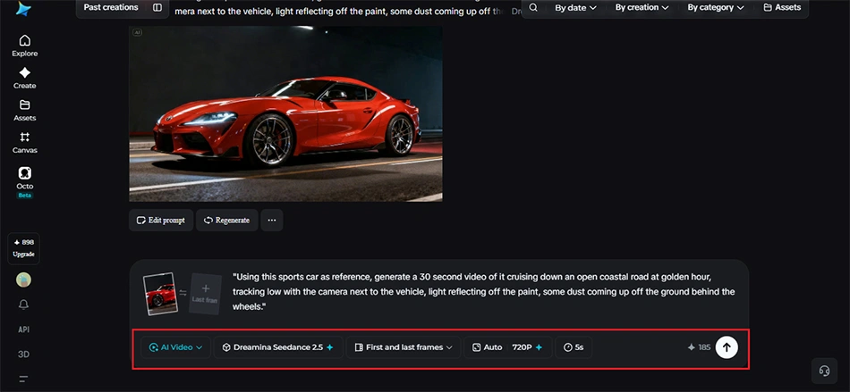 How to Transform Vehicle Images into Dynamic Scenes