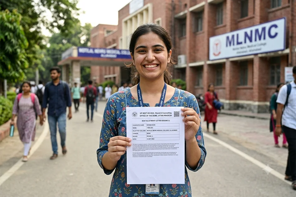 UP NEET UG Round 2 Allotment 2026 Today: Time, Link to Check