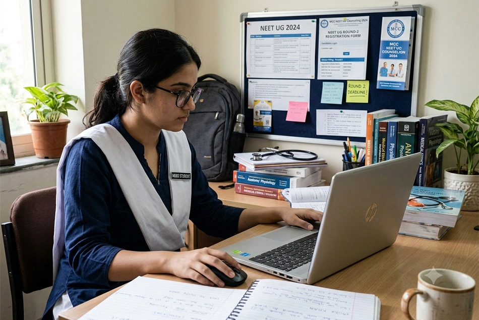 MCC NEET UG 2026 Round 2 Registration Begins; Link, Steps to Apply